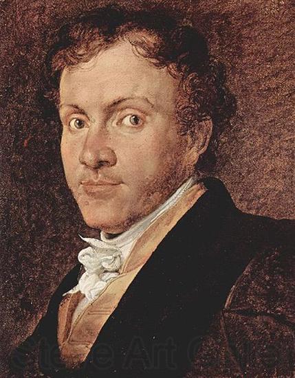 Francesco Hayez Portrat des Giuseppe Roberti. Norge oil painting art